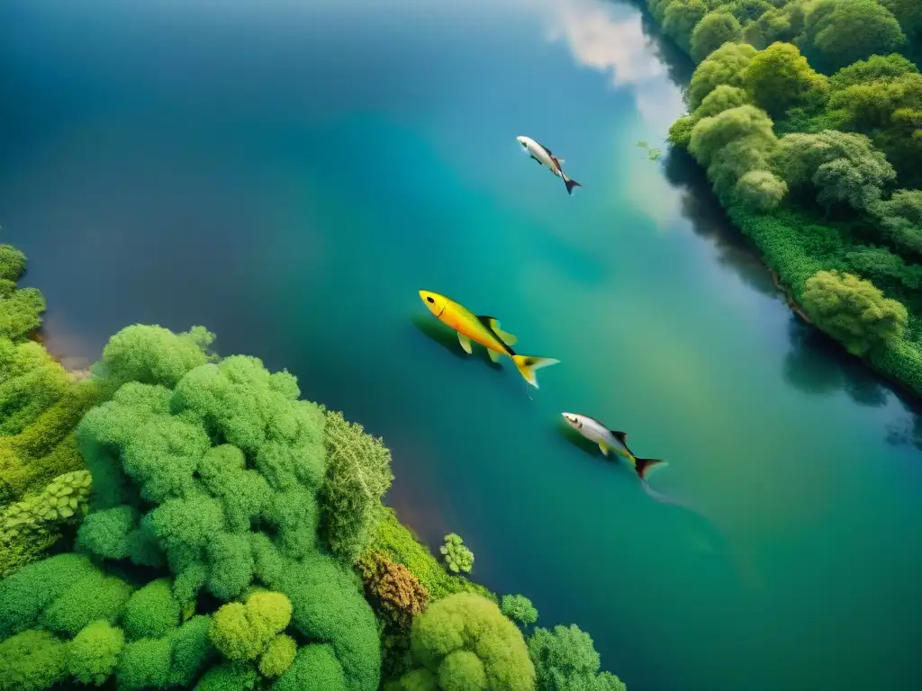 Ríos: Vida vs Contaminación - Impacto humano en imágenes Impacto humano en ríos emblemáticos: contraste entre vida y contaminación