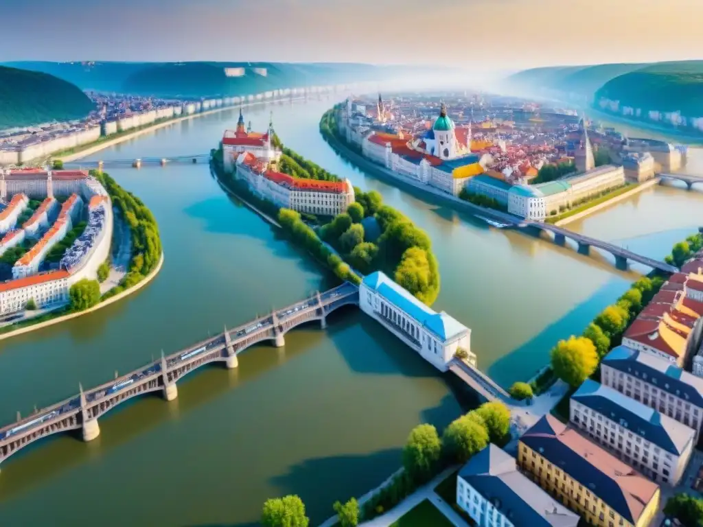 Increíble diversidad arquitectónica en propiedades a lo largo del Danubio Invertir en propiedades a lo largo del Danubio, mezcla de arquitectura moderna e histórica