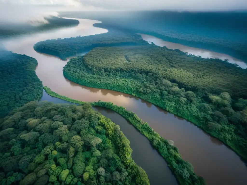 Amazonas: Belleza natural y cultural en alta resolución Río emblemático con significado cultural, Amazonas: río majestuoso, selva exuberante y canoa indígena